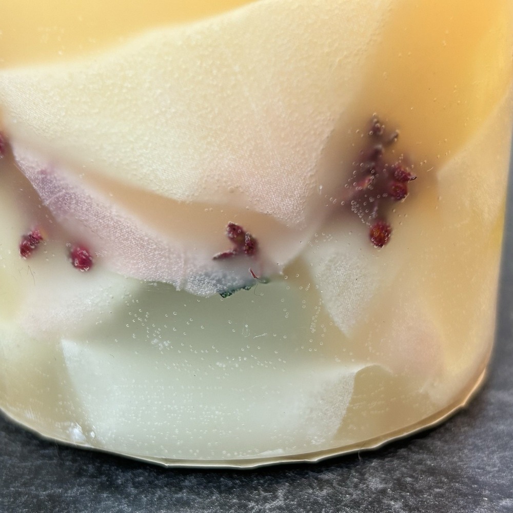 VHTF Victoria's Secret Garden‎ AMBER ROMANCE Large Single Wick Fruit Candle - Picture 3 of 8